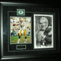 Brett Favre - dual with Glen Green Artwork
